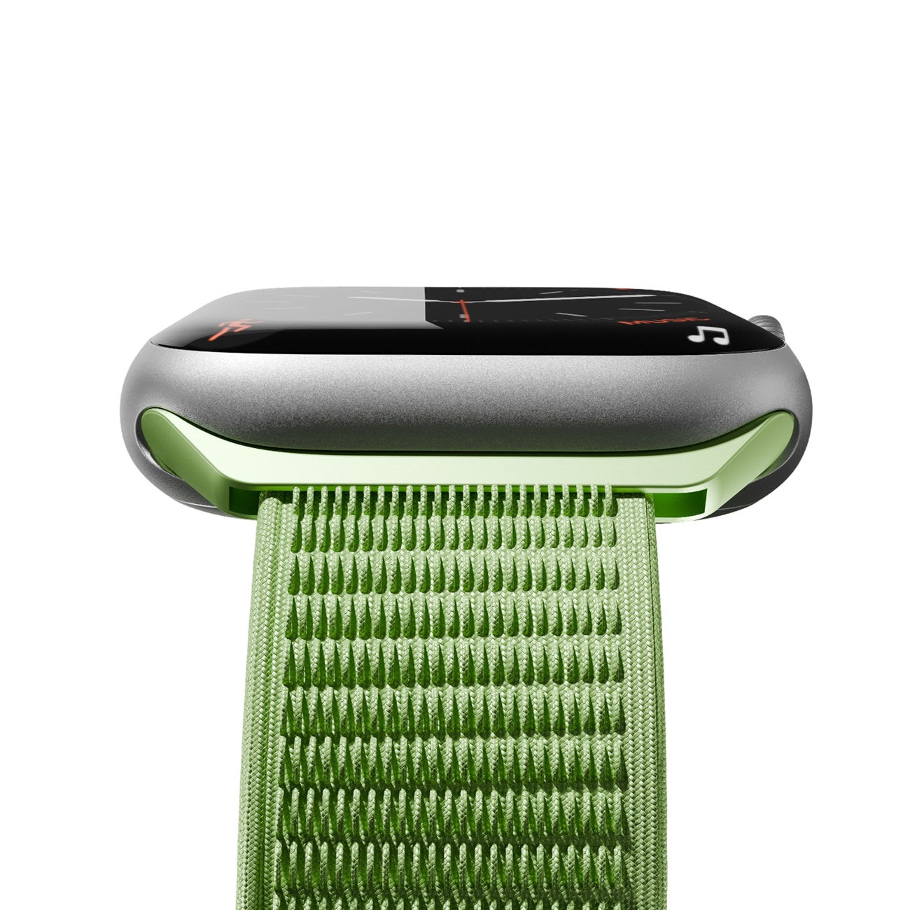 Puro Sport -ranneke Apple Watch 44/45/46/49 mm - vihreä