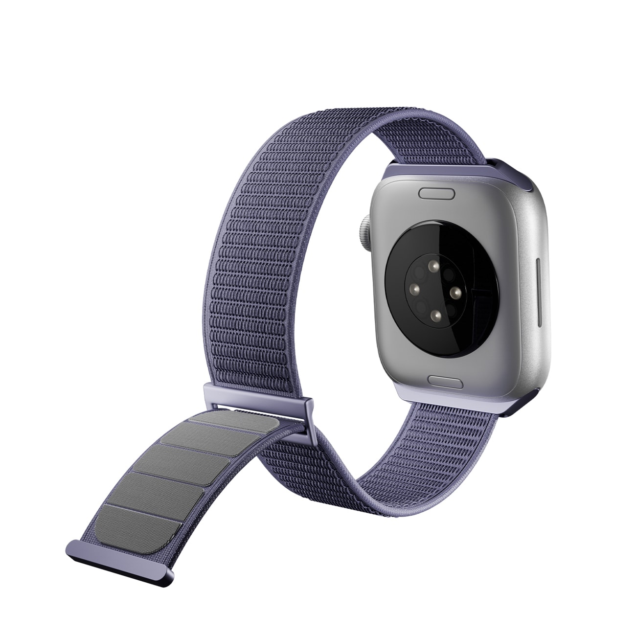Puro Sport -ranneke Apple Watch 44/45/46/49 mm:lle – tummansininen