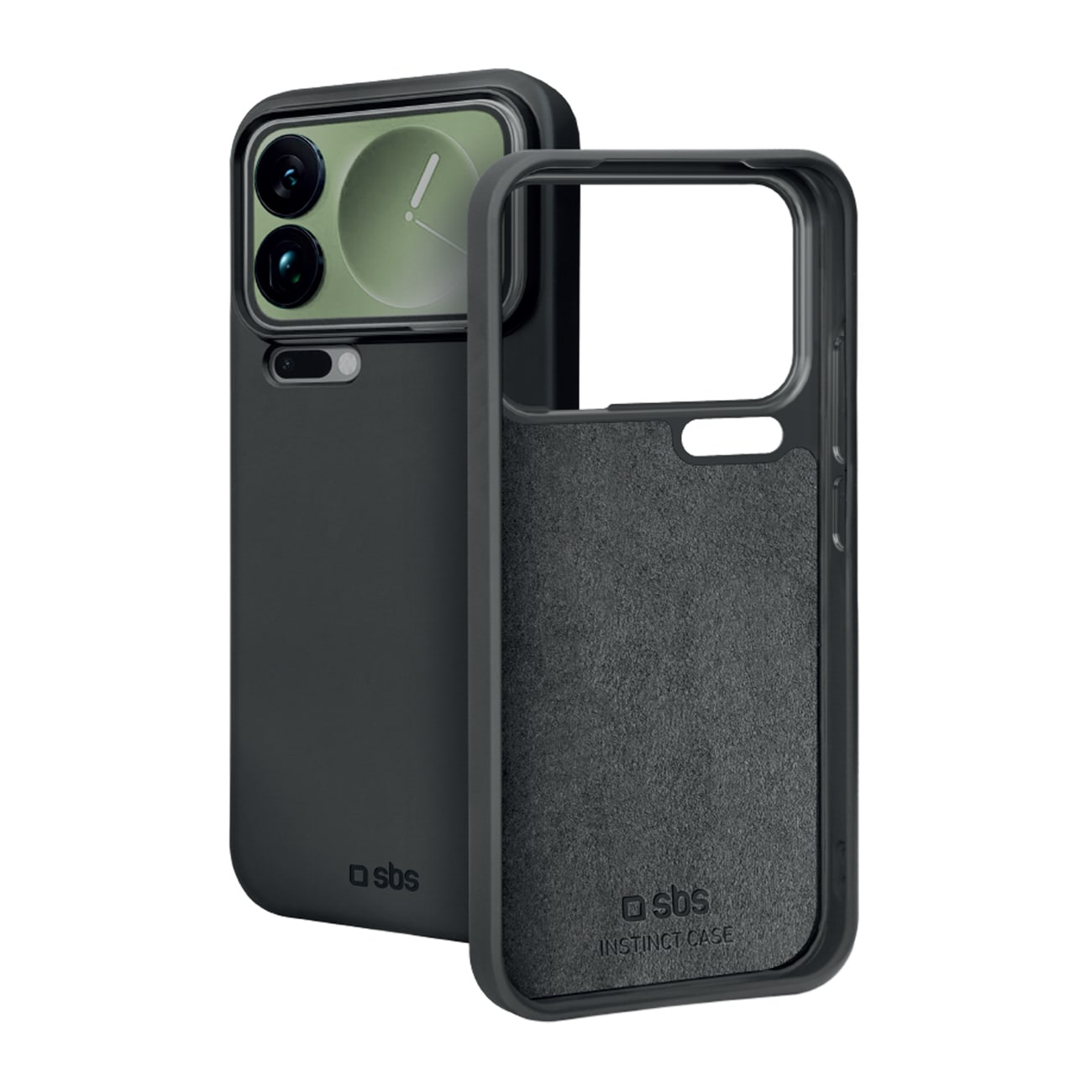 SBS Instinct -suojakotelo Xiaomi 17 Pro Max -mallille – musta