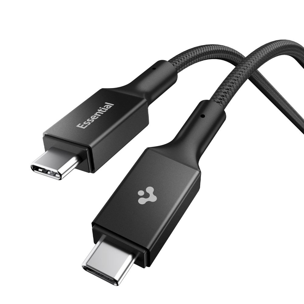 Spigen EB10010CC 100 W:n 100 cm:n kaapeli – musta