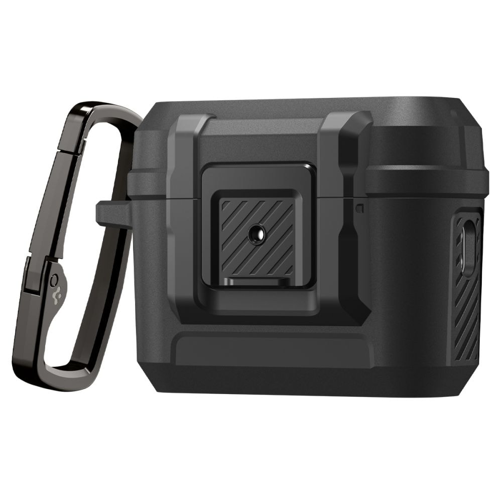 Spigen Lock Fit -suojakotelo AirPods Pro 3:lle – musta