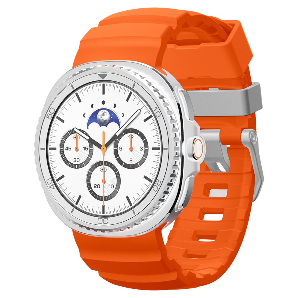Spigen WBS2 -ranneke Samsung Galaxy Watch 40/44/46 mm - oranssi