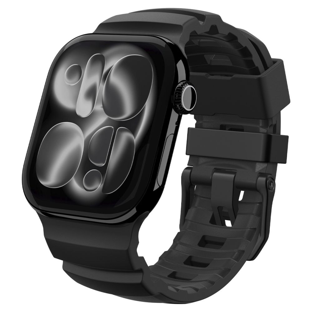 Spigen WBS2 -ranneke Apple Watch 44 / 45 / 46 / 49 mm - musta