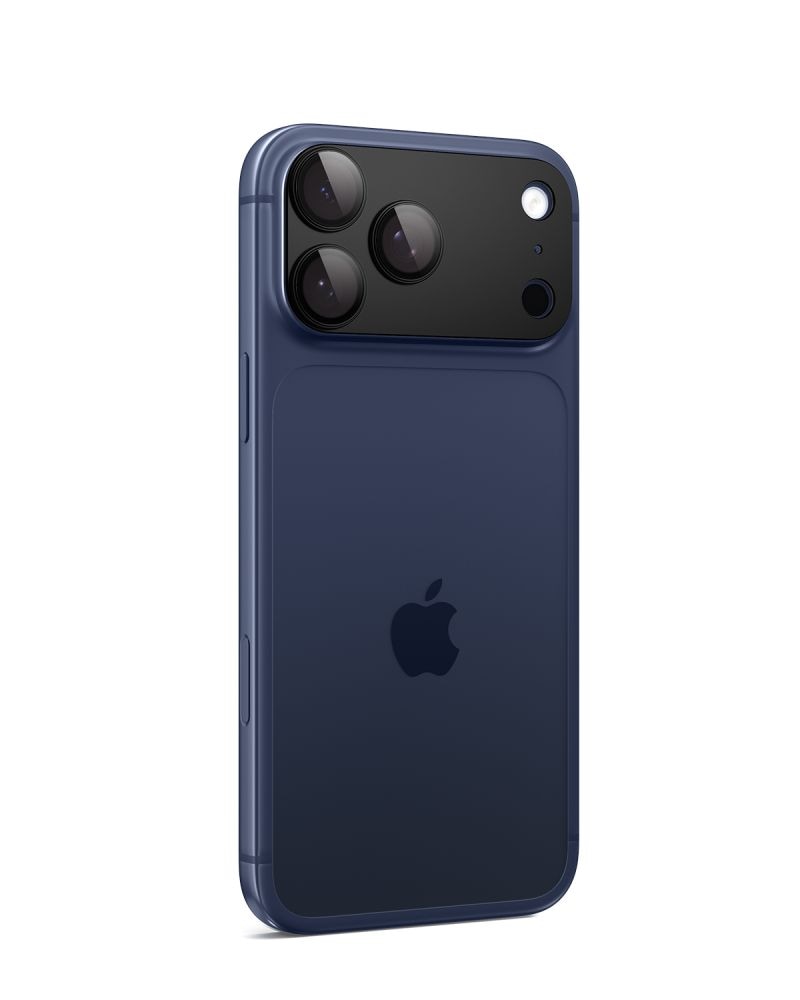 Spigen Optik Pro XL -kameran suojalasi iPhone 17 Pro:lle – musta