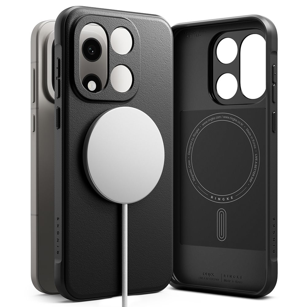 Ringke Onyx -magnetinen MagSafe-kotelo OnePlus 15:lle – musta
