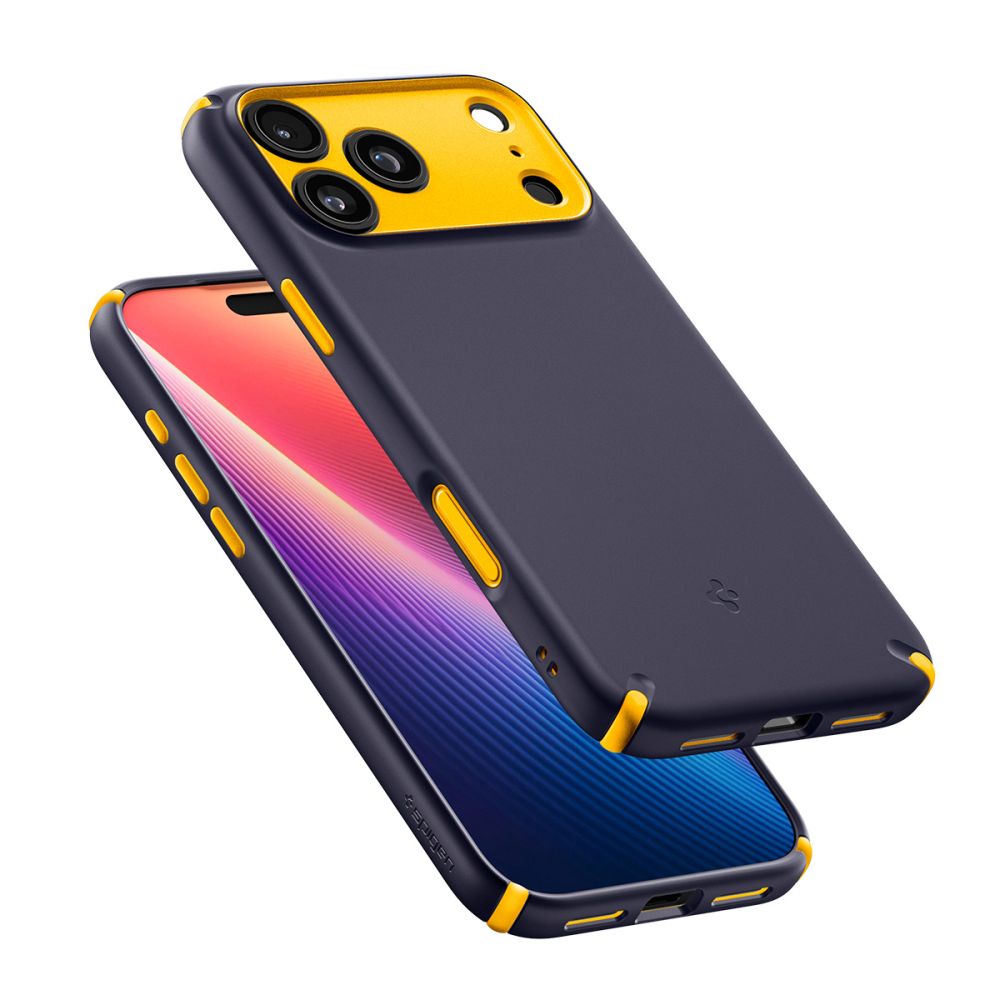 Spigen Nano Pop Hybrid MagSafe -suojakotelo iPhone 17 Pro:lle – tummansininen