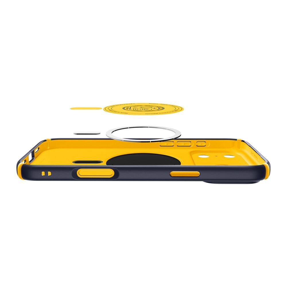 Spigen Nano Pop Hybrid MagSafe -suojakotelo iPhone 17 Pro:lle – tummansininen