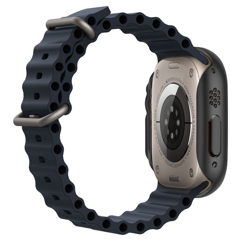 Spigen Thin Fit -kotelo Apple Watch Ultra -kellolle (49 mm) – musta