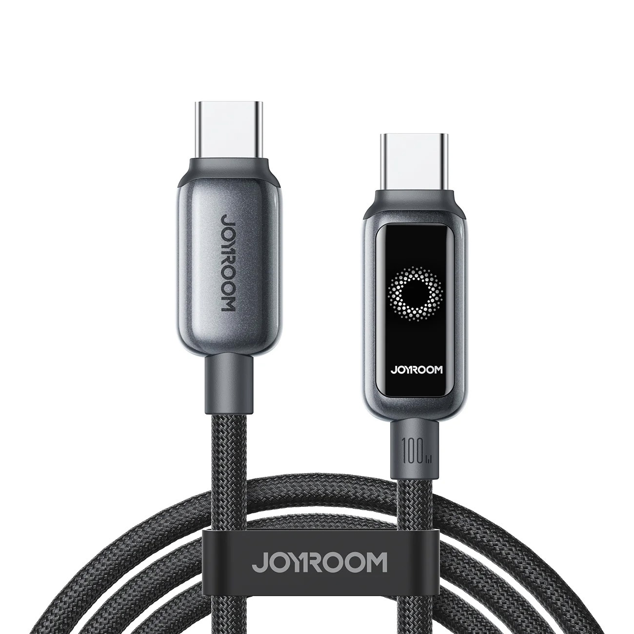 Joyroom S-A55 StarFlight -kaapeli 100 W USB-C – USB-C 1,2 m – Svart