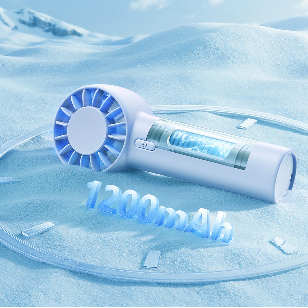 Baseus GoTrip DT1 -tuuletin – sininen