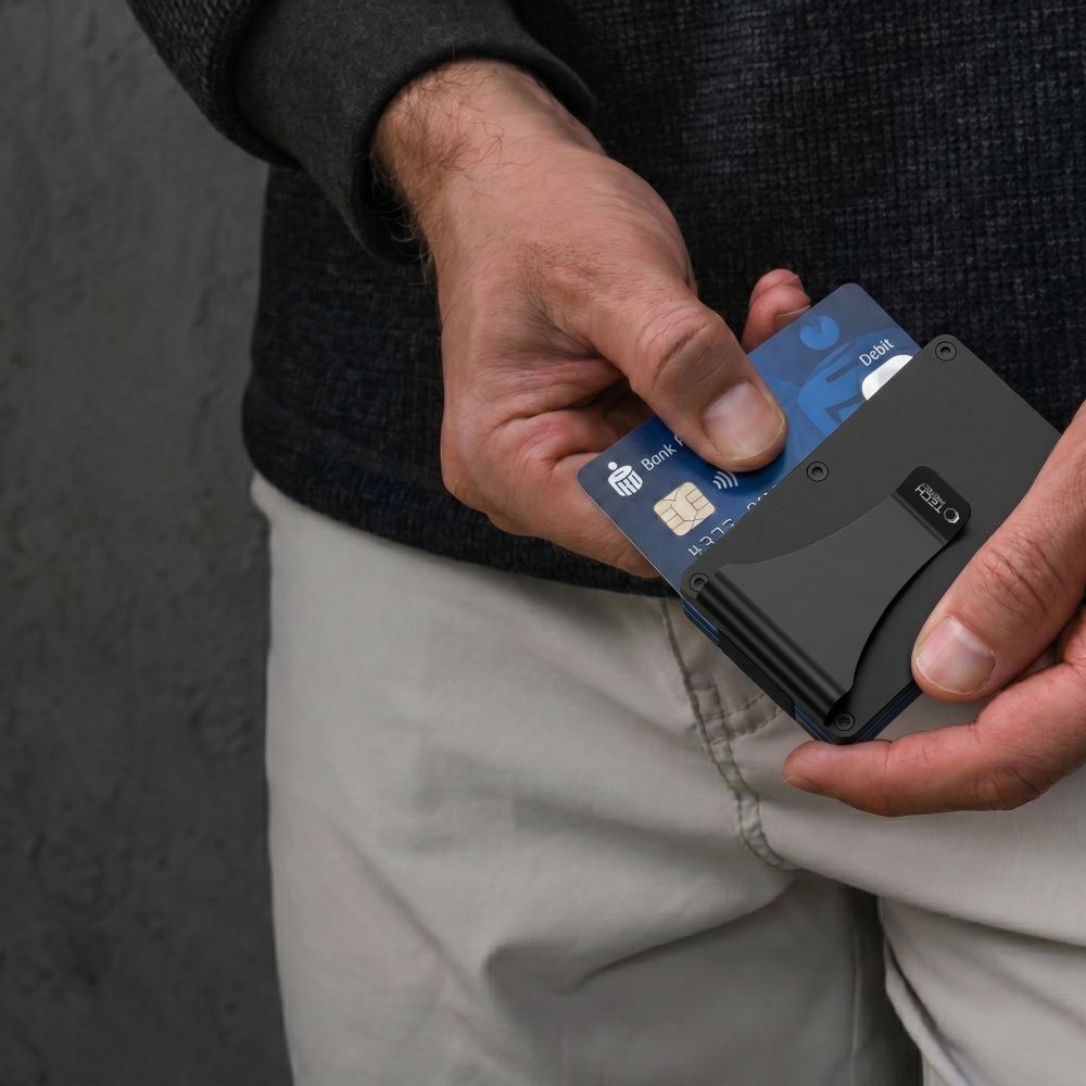 Tech-Protect Thorn RFID-lompakko – Svart