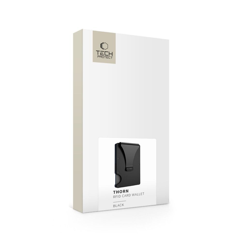 Tech-Protect Thorn RFID-lompakko – Svart