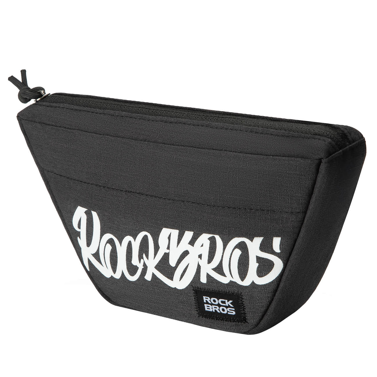 Rockbros G011 Flash Journey -pyörälaukku trapetsimalliselle ohjaustangolle, 0,7 l – Svart