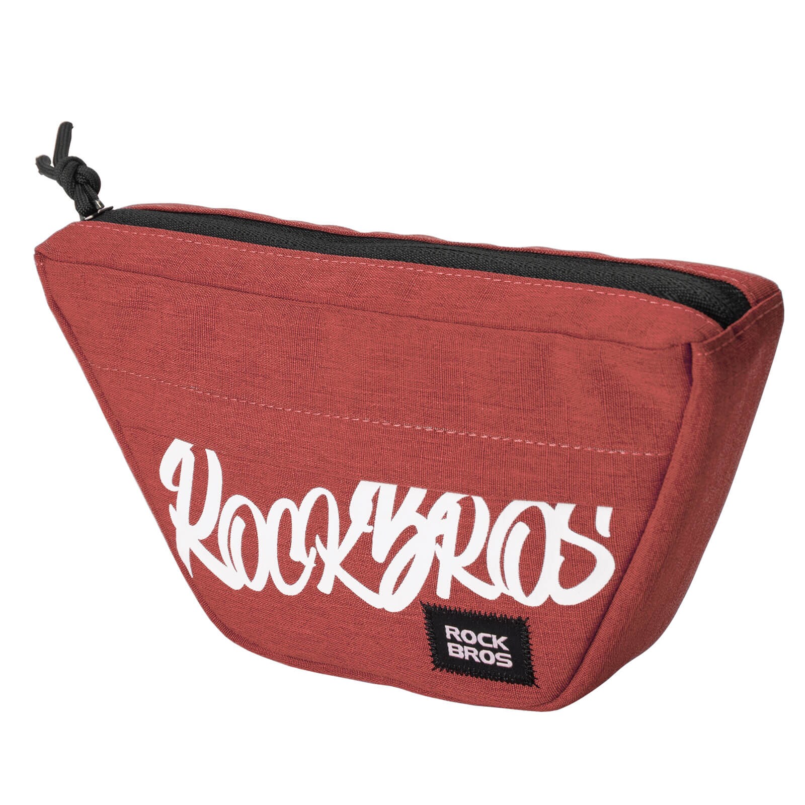 Rockbros G011 Flash Journey -pyörälaukku trapetsimalliselle ohjaustangolle, 0,7 l – punainen