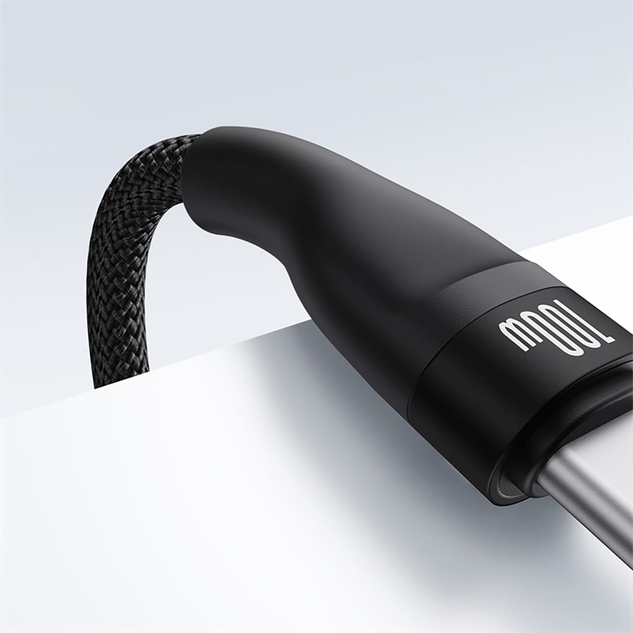 Baseus Flash 100 W 3-in-1 USB-C-kaapeli, 1,5 m – Svart / PD-kaapeli / Monitoimikaapeli