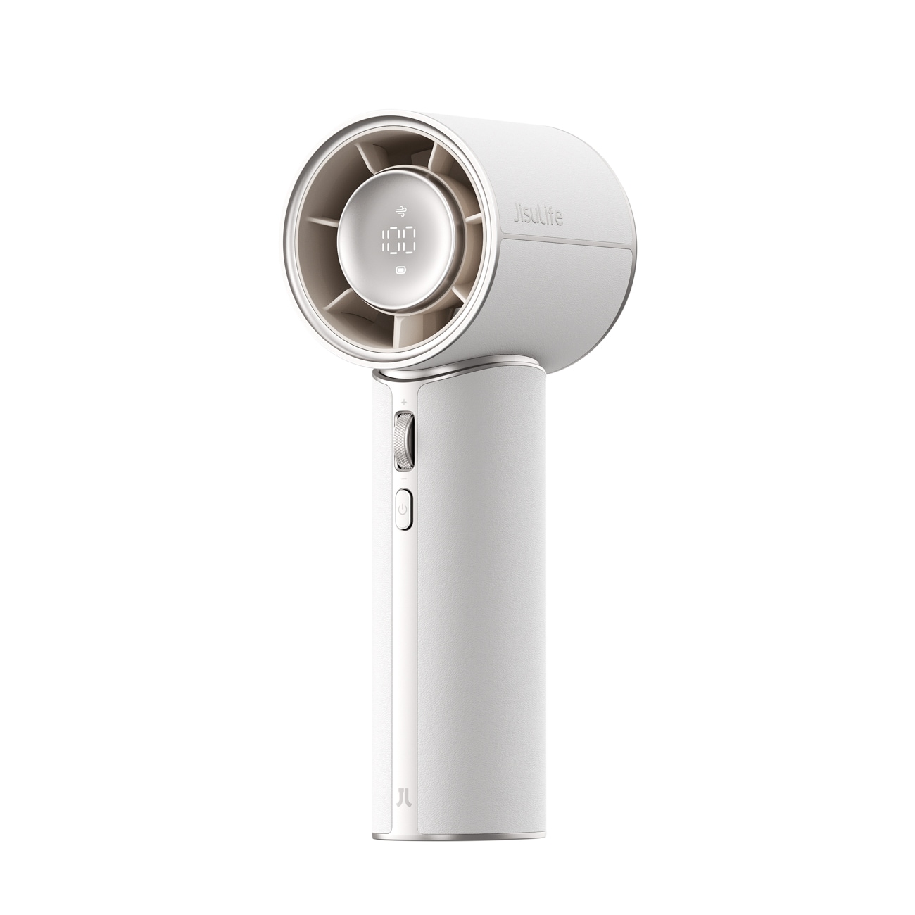 Jisulife Handheld Fan Pro1 Mini 4250 mAh USB-C -kannettava tuuletin – valkoinen