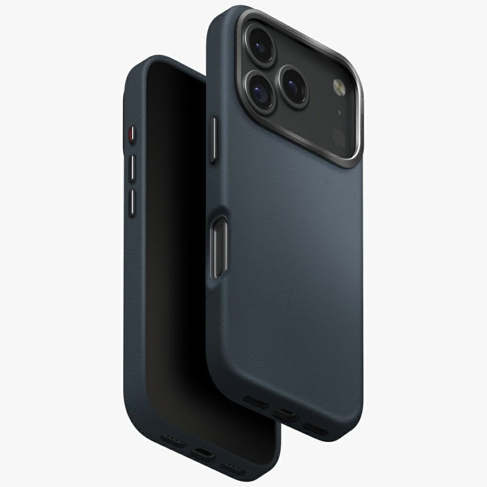 Uniq Lyden iPhone 17 Pro Magclick -latauskotelo – sininen