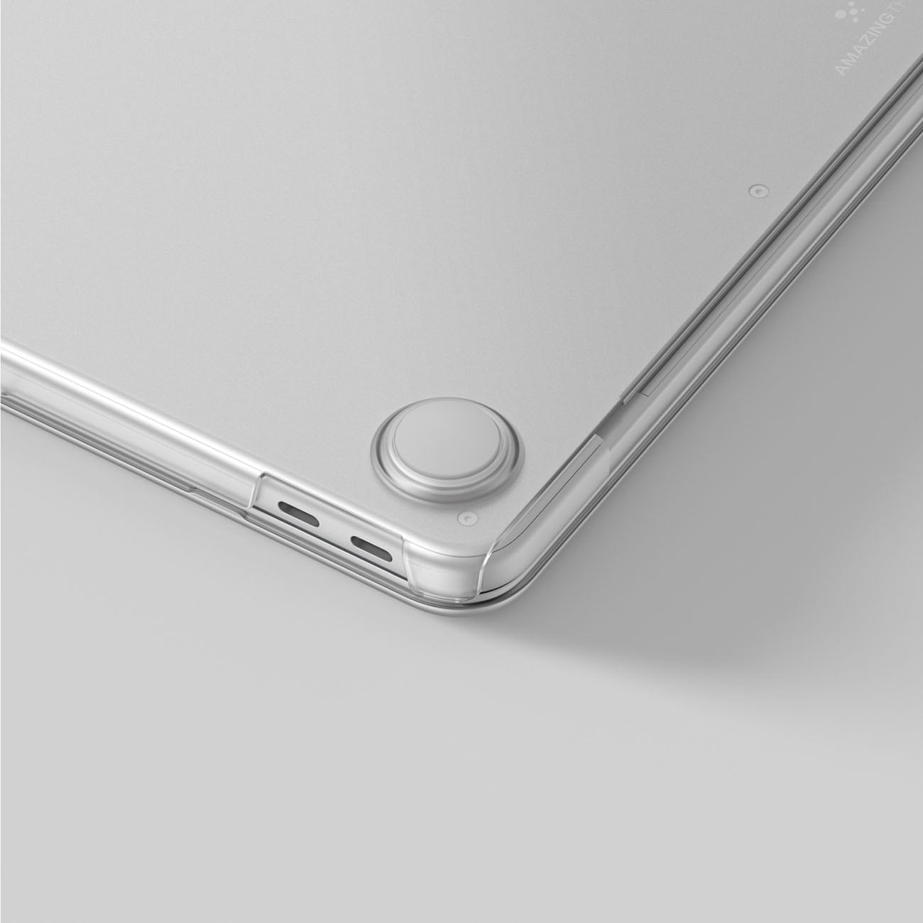 AmazingThing Titan -kovakotelo MacBook Neo 13" - Läpinäkyvä