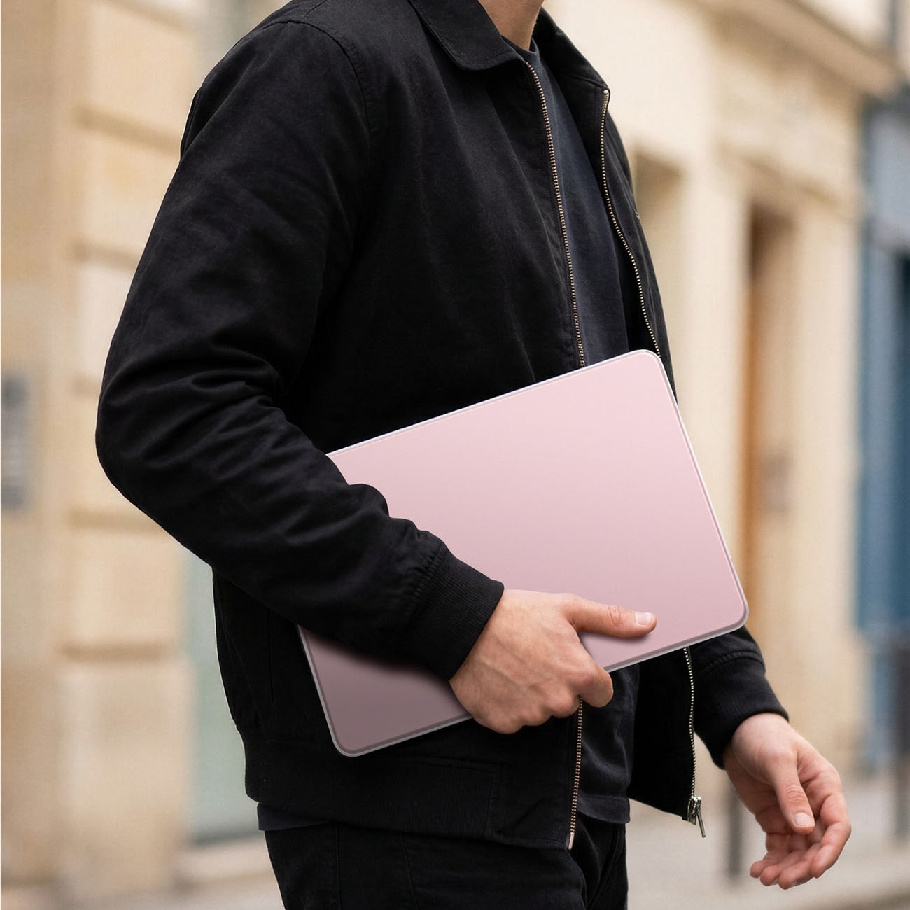 AmazingThing Titan -kovakotelo MacBook Neo 13" - vaaleanpunainen