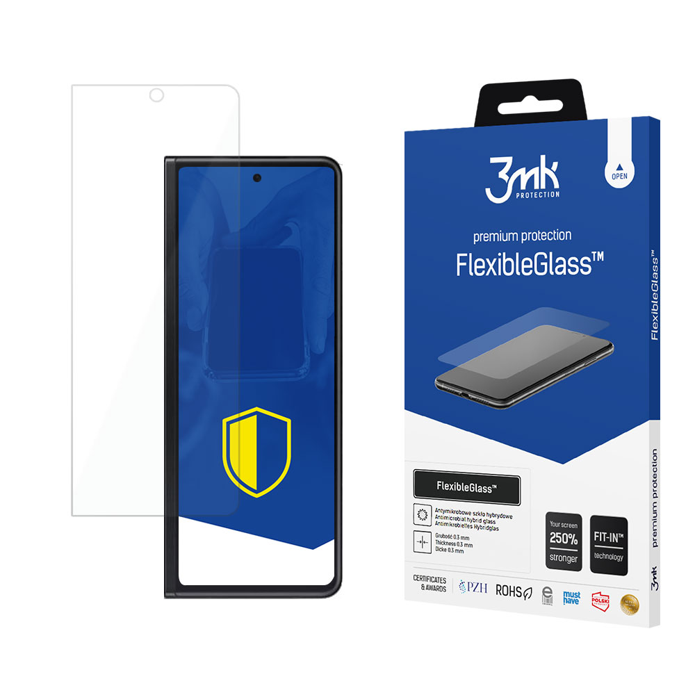 Karkaistu lasi 3mk FlexibleGlass Samsung Galaxy Z Fold 3 5G:lle (etupuoli)