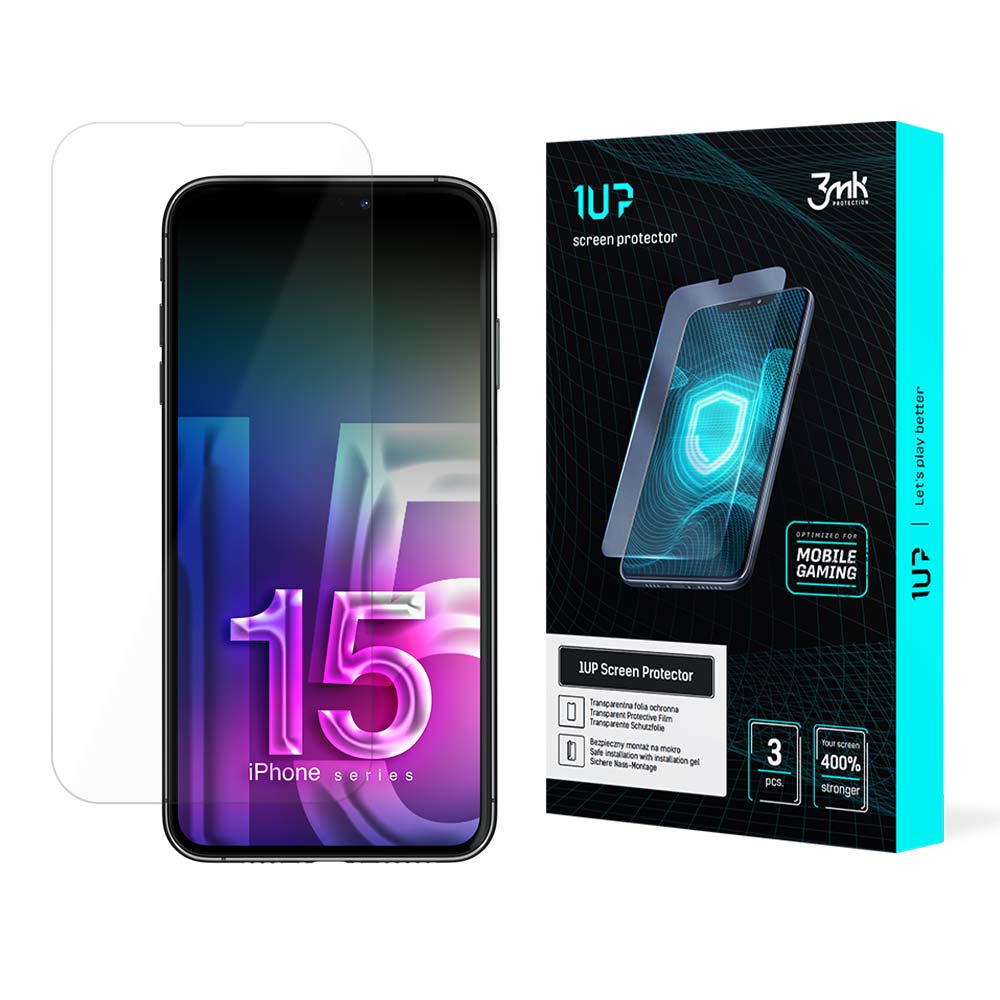 Apple iPhone 15 Pro Max – 3mk, 1UP