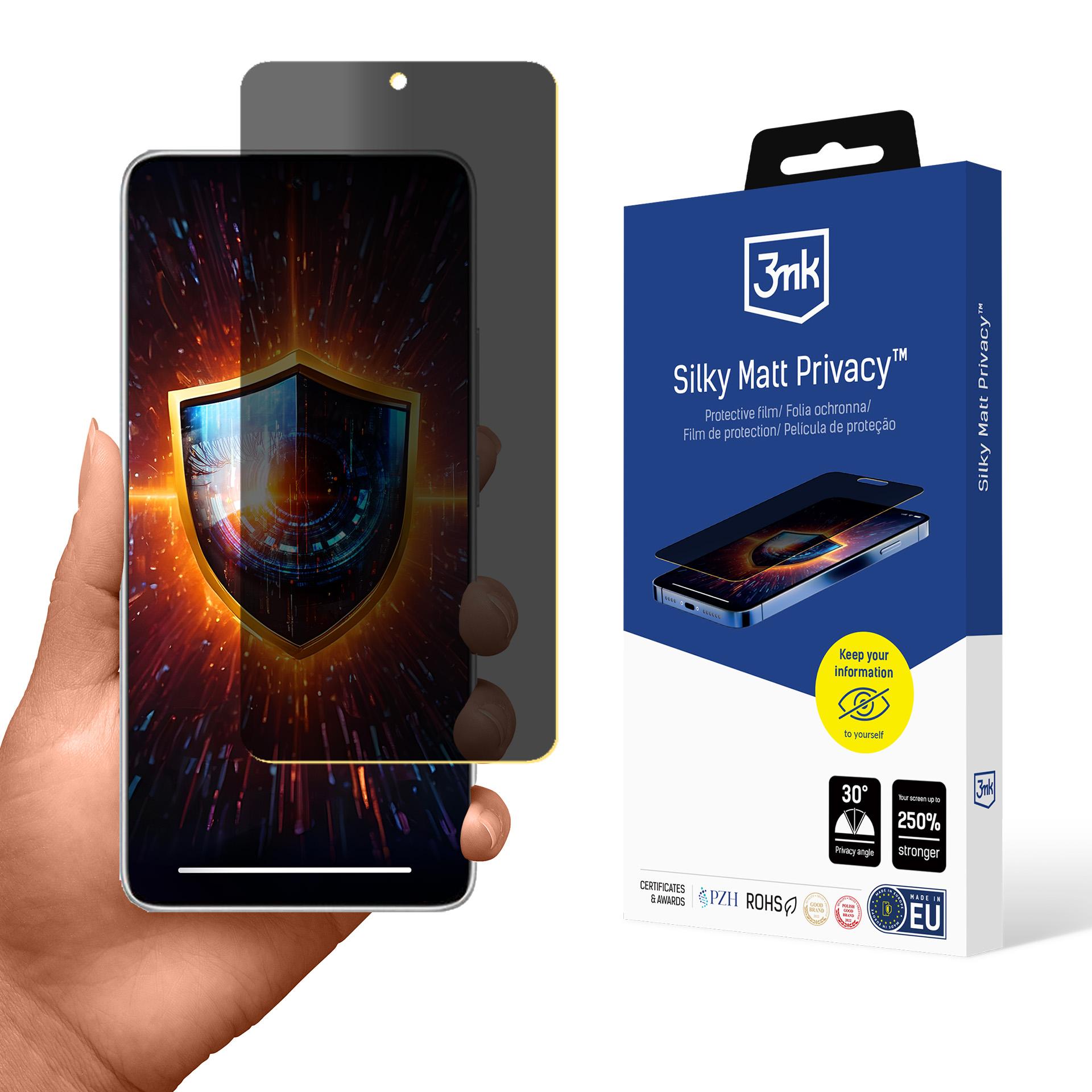 3mk Silky Matt -näytönsuojakalvo Xiaomi Redmi Note 14 5G:lle