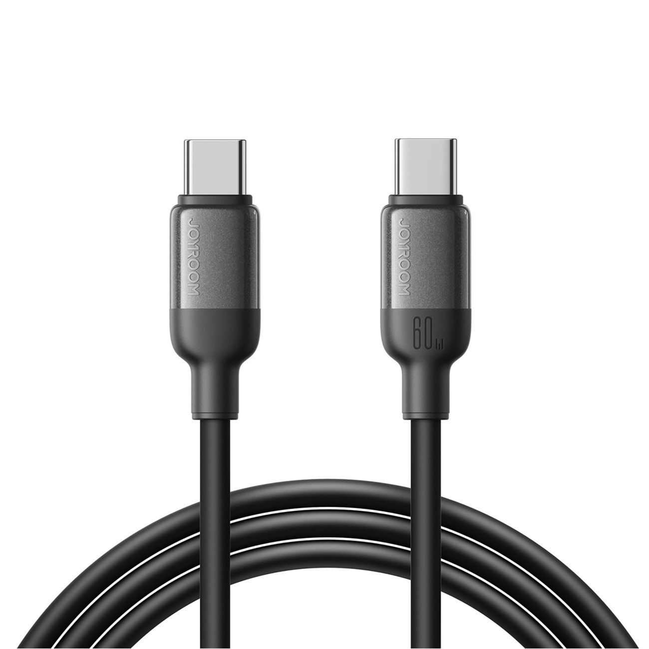 Joyroom S-A62 Lively Series 60 W USB-C – USB-C-kaapeli 1,2 m – musta