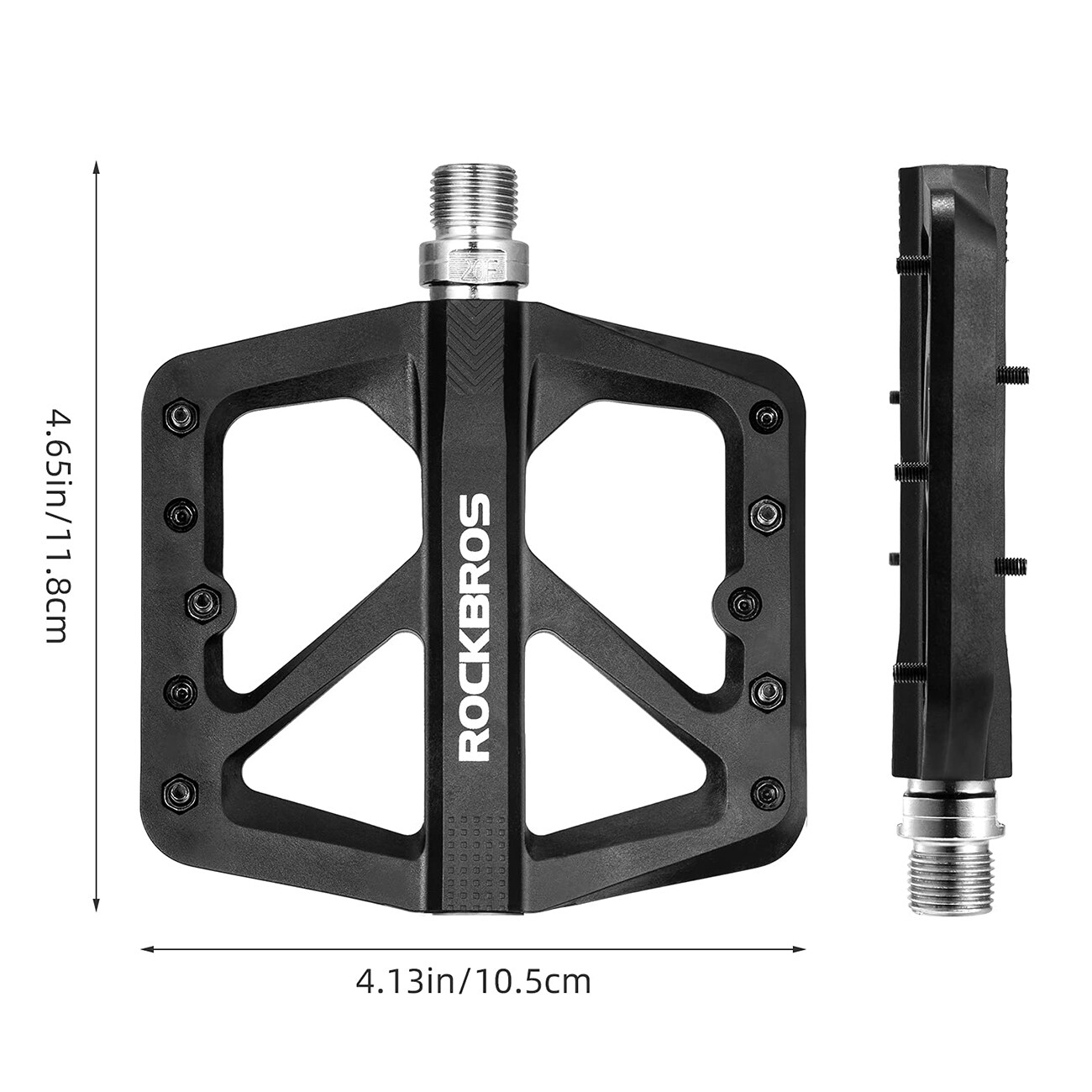 Rockbros M906 -nylonpolkimet – musta