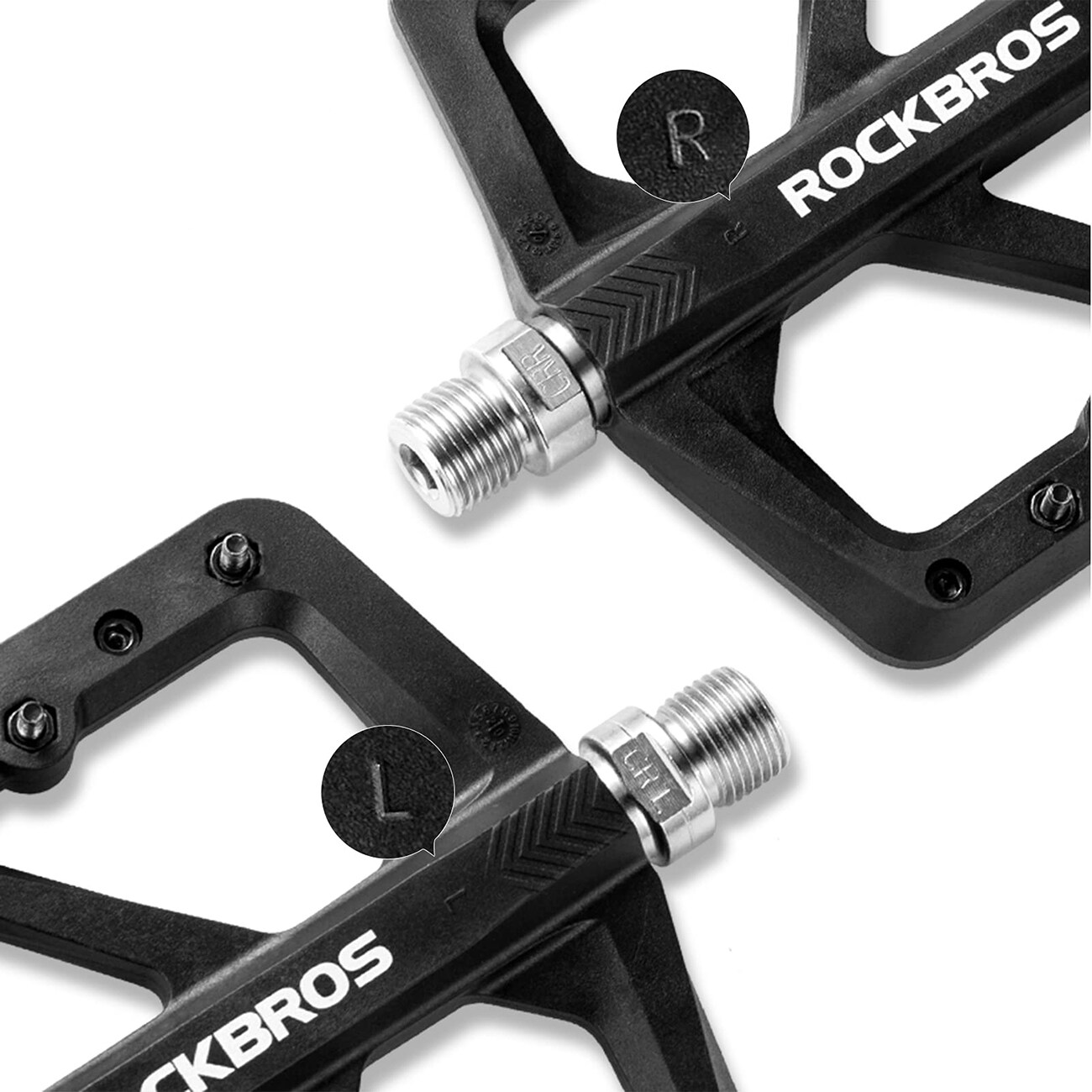 Rockbros M906 -nylonpolkimet – musta