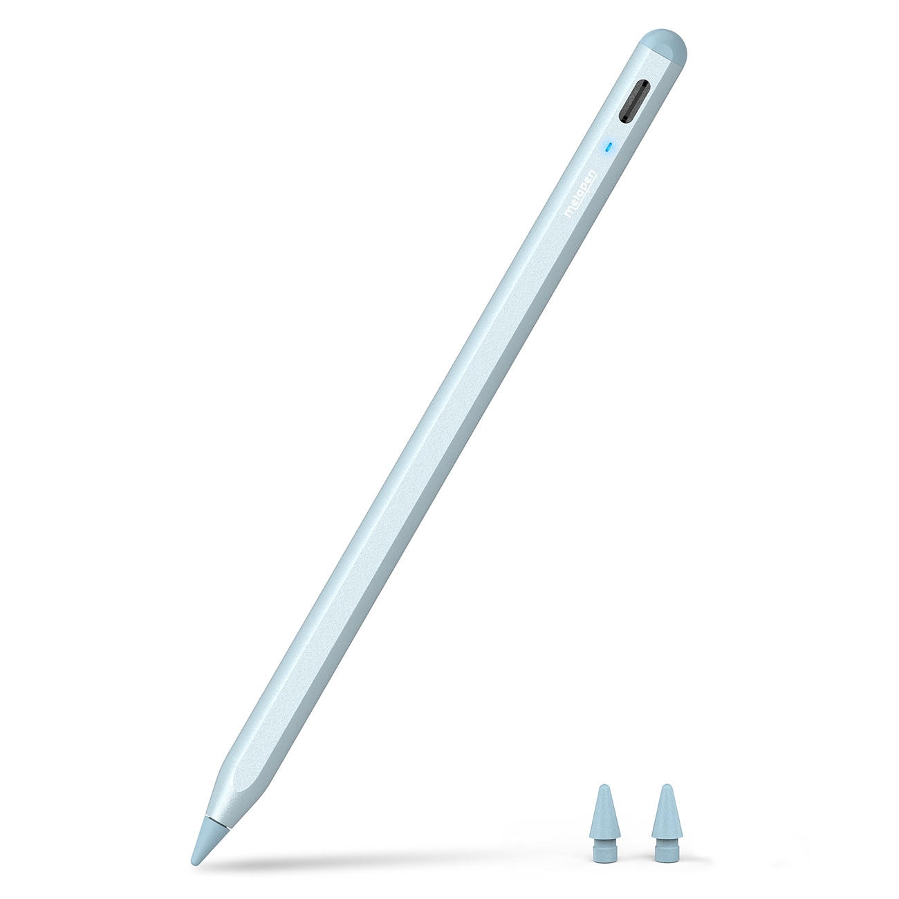 Metapen A8 Active Stylus -kynä iPadille, USB-C - sininen