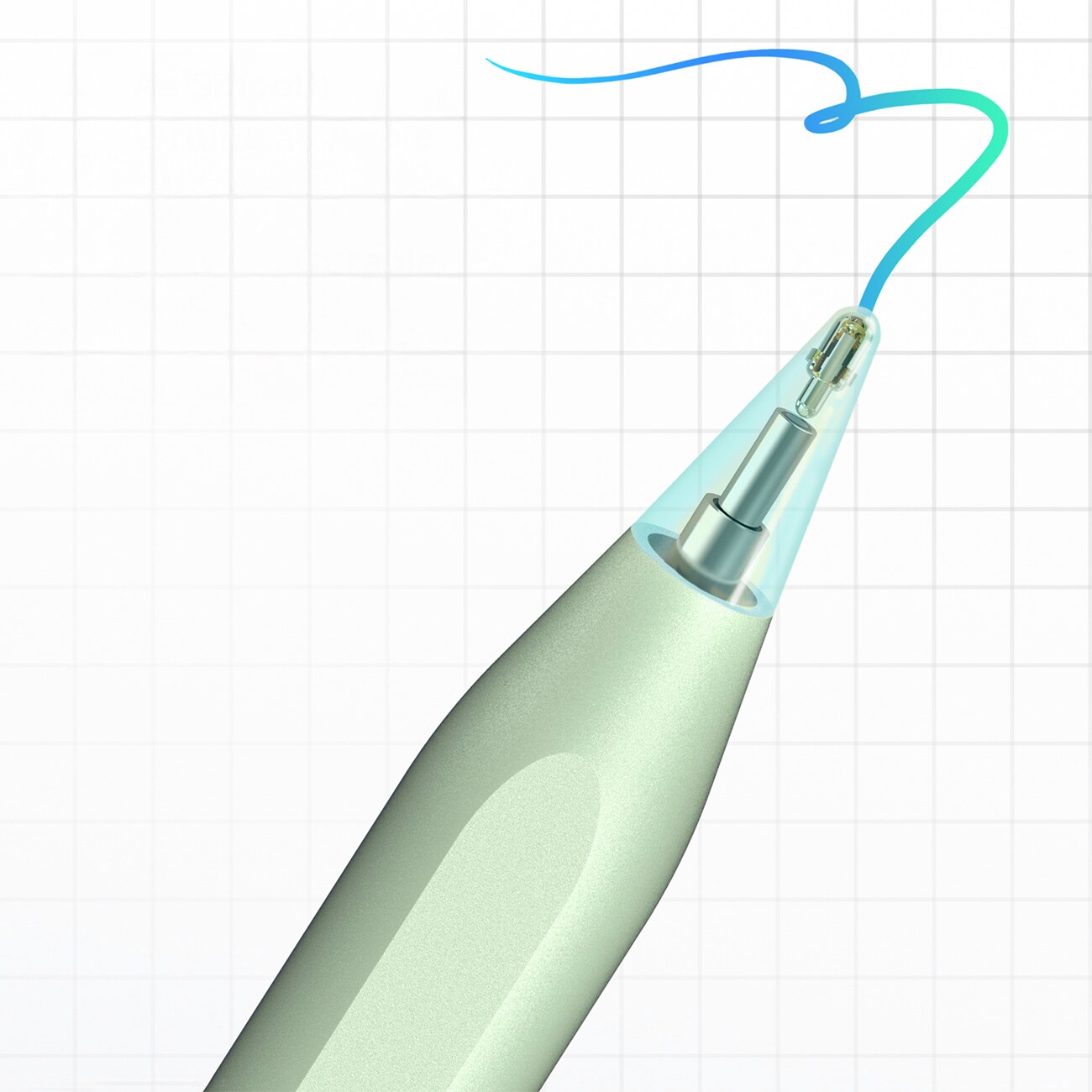 Metapen A8 Active Stylus -kynä iPadille, USB-C - vihreä