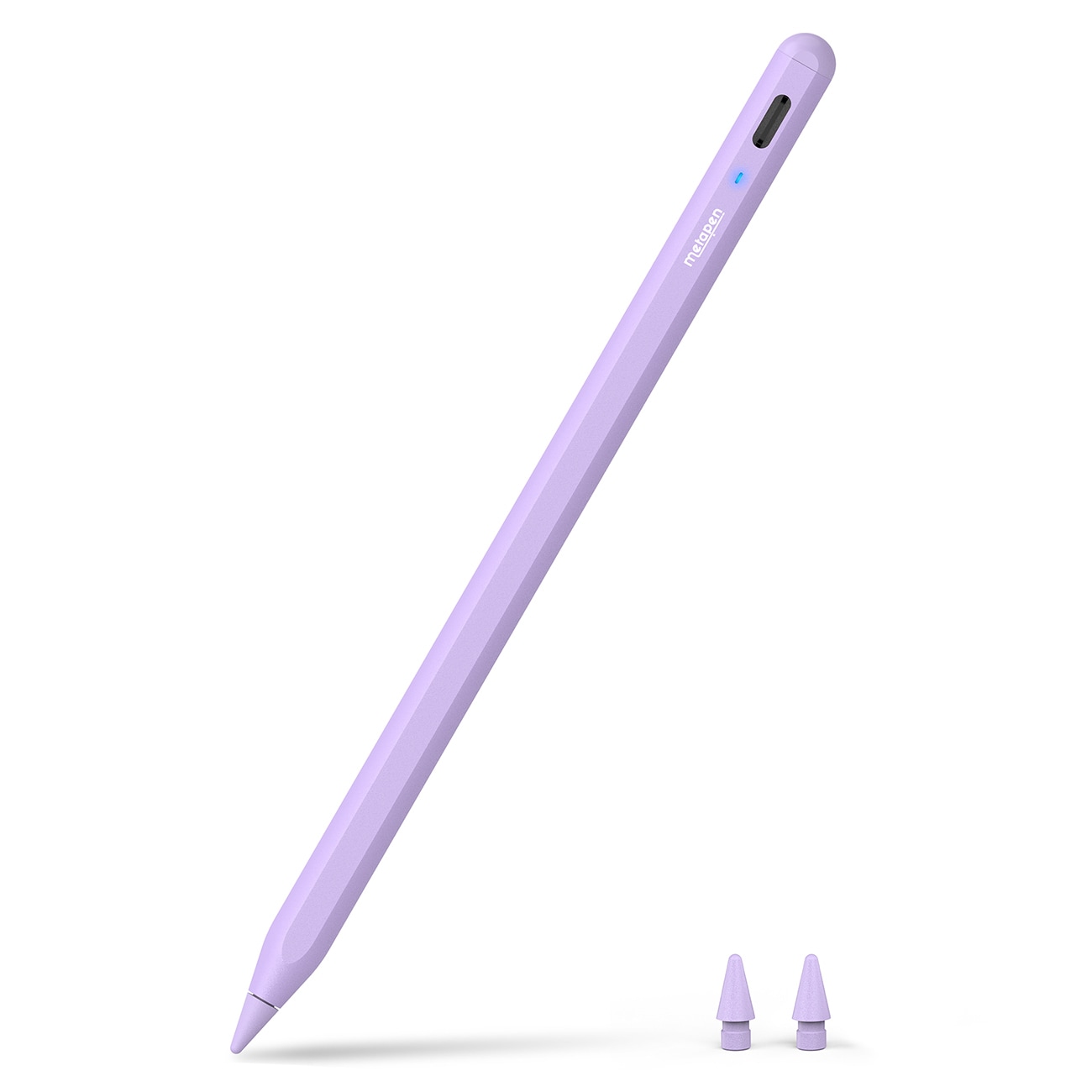 Metapen A8 Active Stylus -kynä iPadille, USB-C - violetti