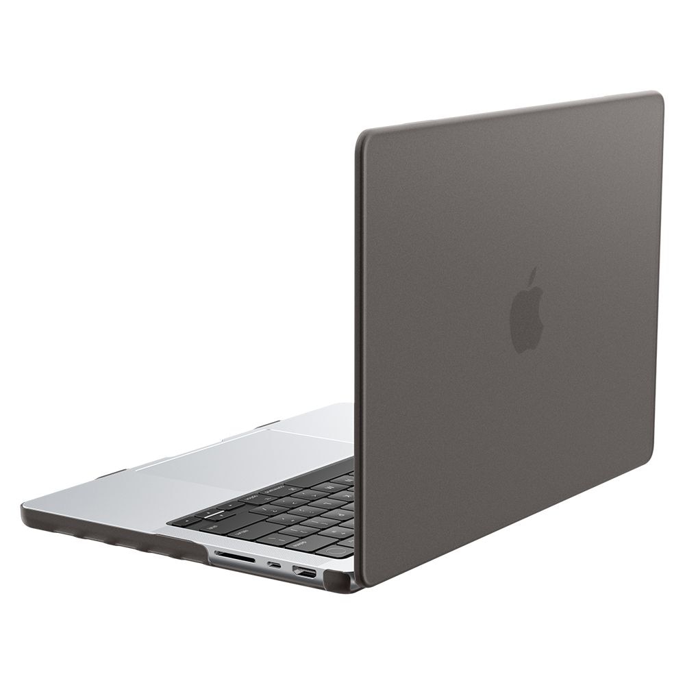Spigen AirSkin -suojakotelo MacBook Pro 16" (2021/2023/2024/2025/2026) – puoliläpinäkyvä