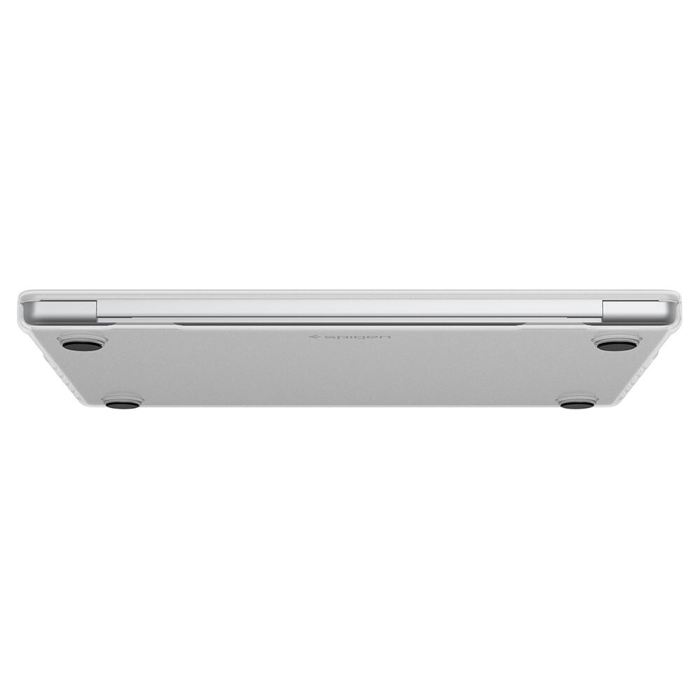 Spigen AirSkin -suojakotelo MacBook Pro 14" (2021/2023/2024/2025/2026) – läpinäkyvä, mattapinta