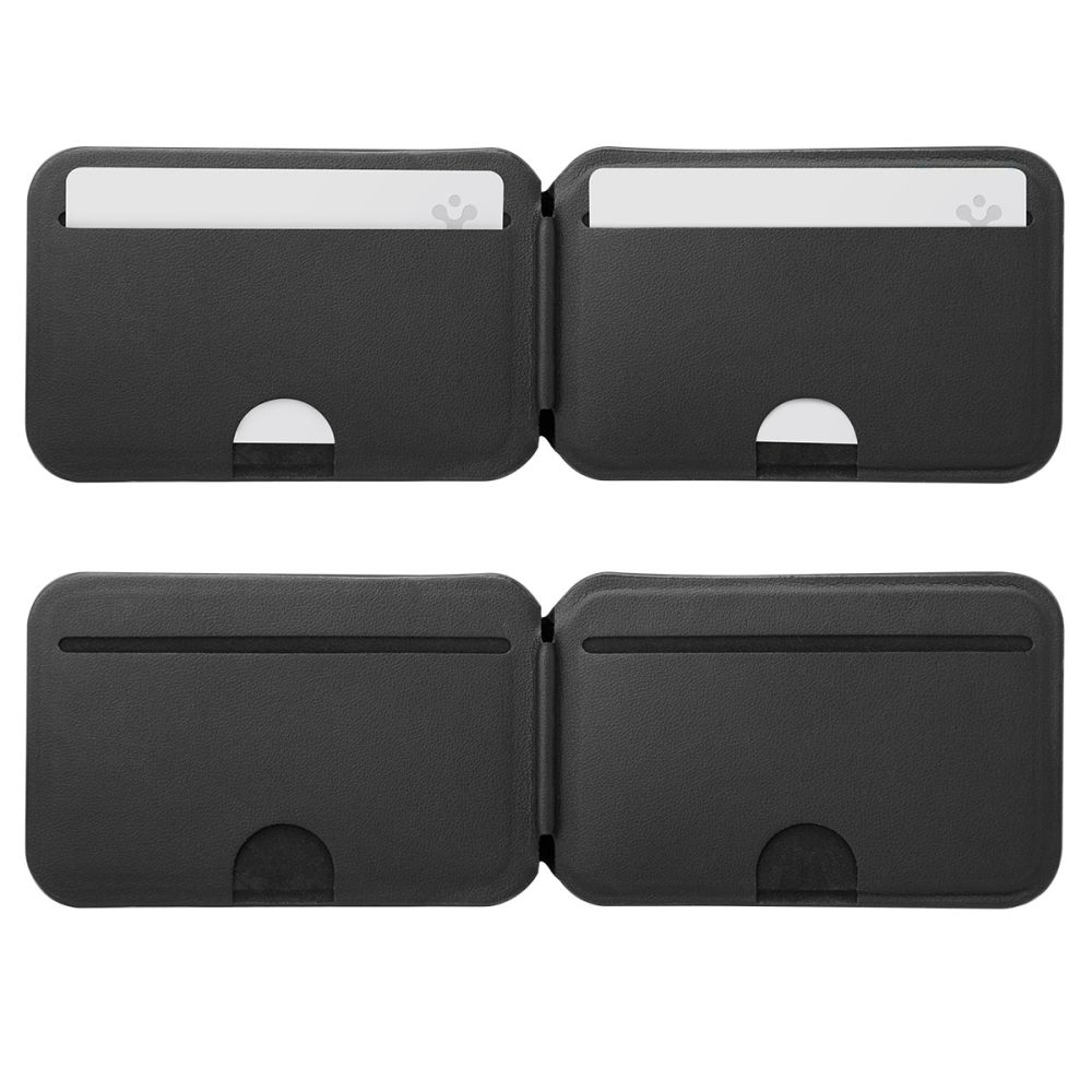 Spigen Slim Fold S314-4 MagSafe -puhelinlompakko – musta