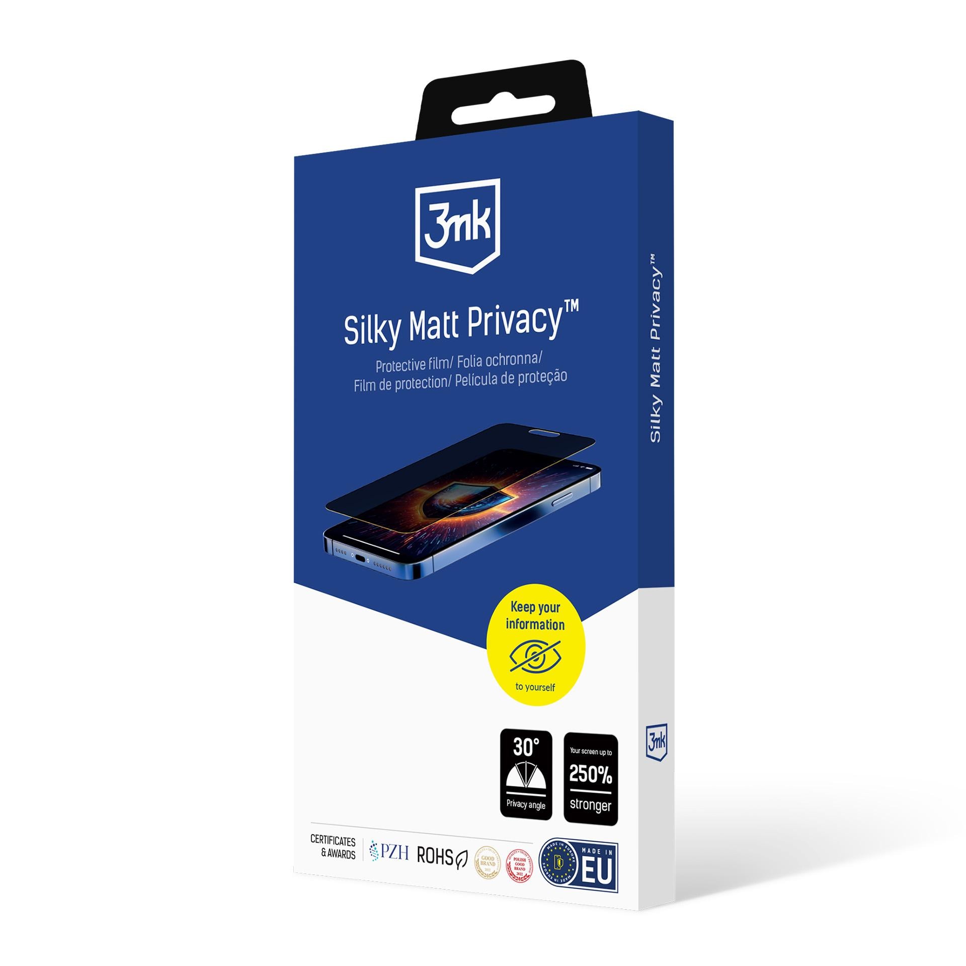 3mk Silky Matt Privacy™ -suojakalvo Samsung Galaxy M56:lle