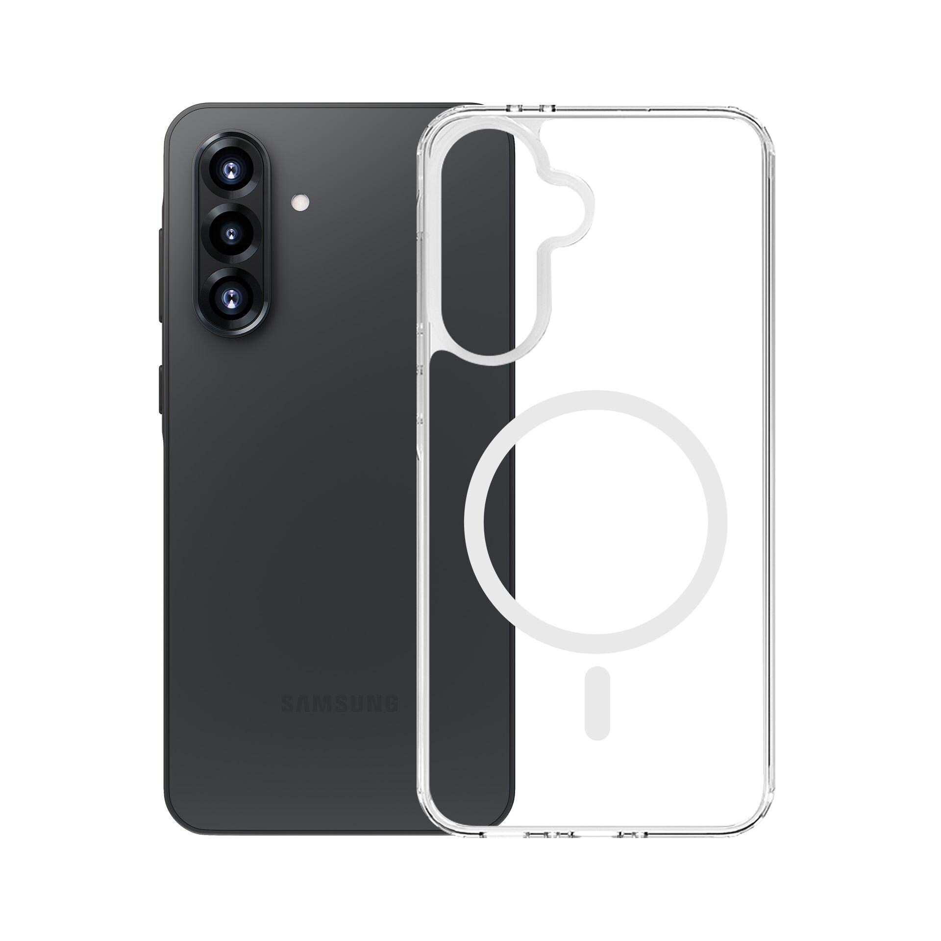 3mk Armor MagCase -kotelo Samsung Galaxy A27 5G:lle – läpinäkyvä