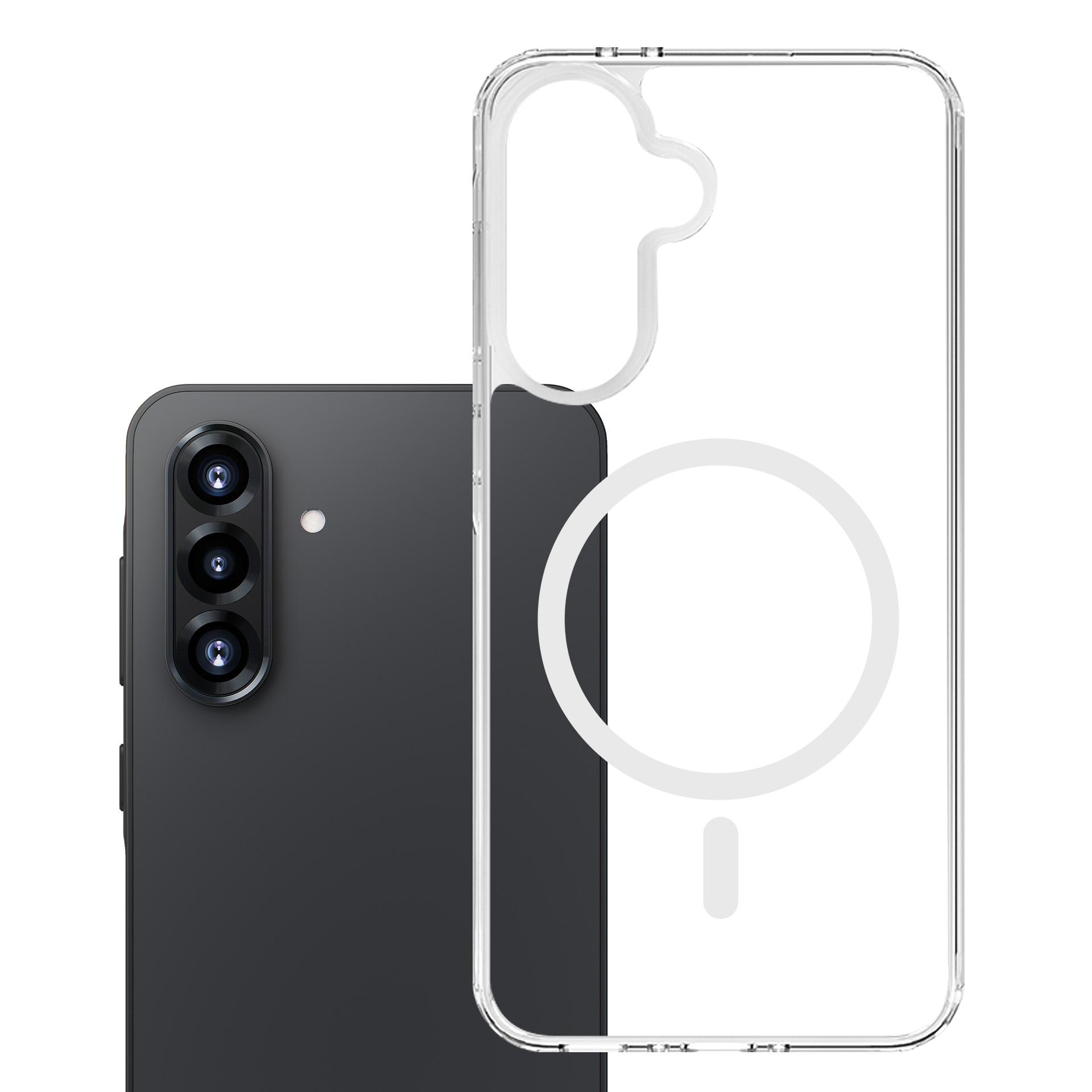 3mk Armor MagCase -kotelo Samsung Galaxy A27 5G:lle – läpinäkyvä