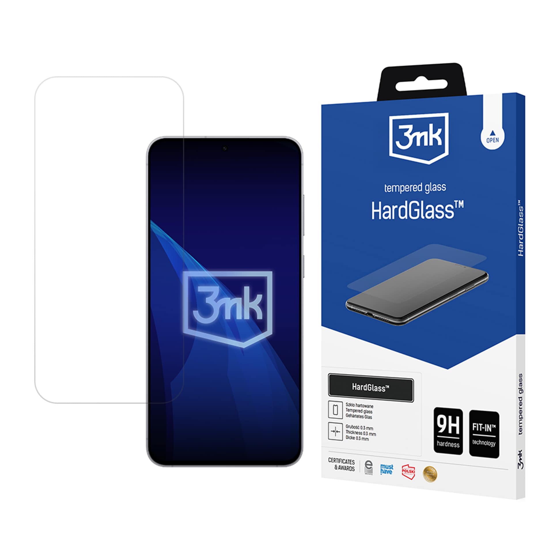 3mk HardGlass -karkaistu lasi Samsung Galaxy S26 FE:lle