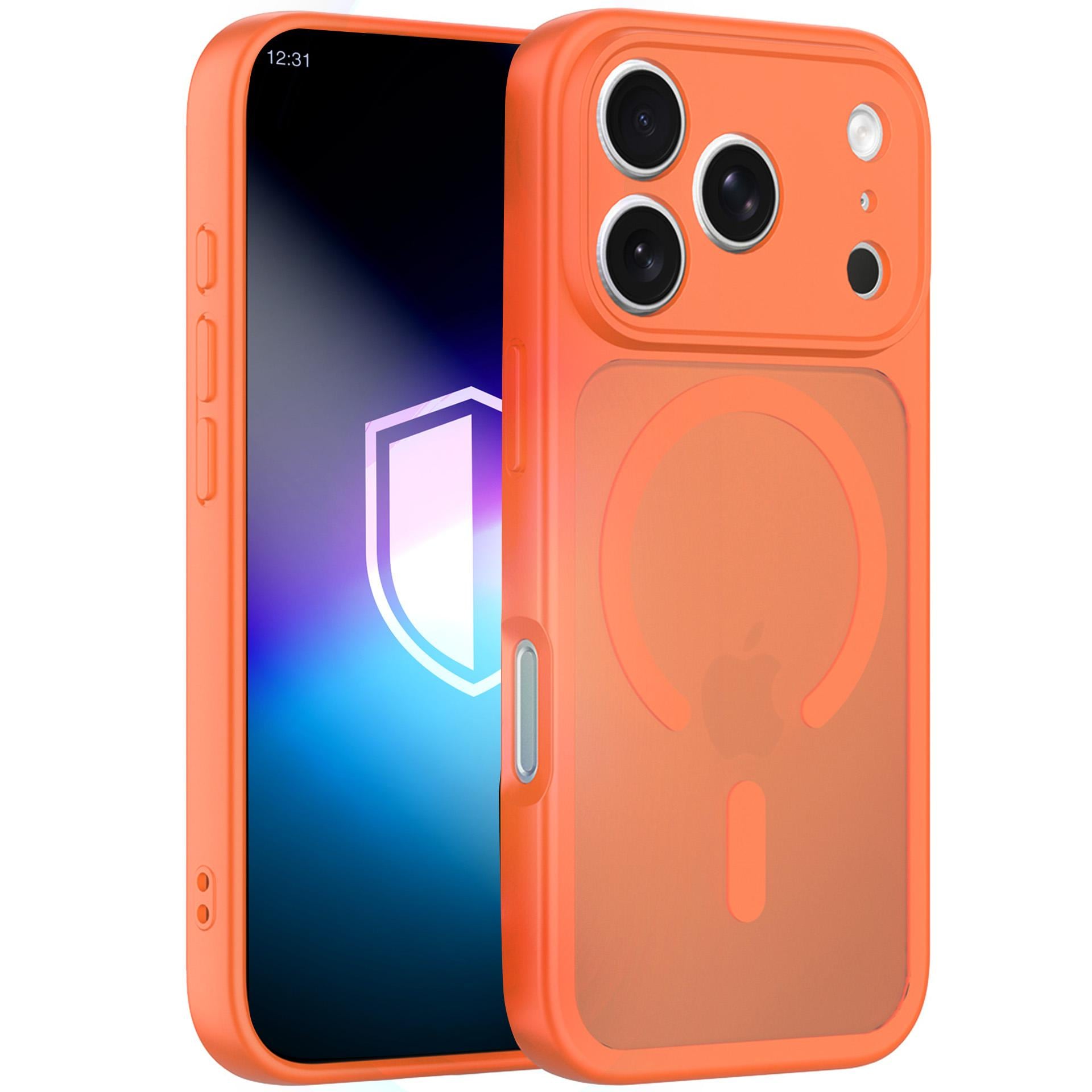 3mk Misty MagCase iPhone 17 Pro Max / 18 Pro Max - Oranssi