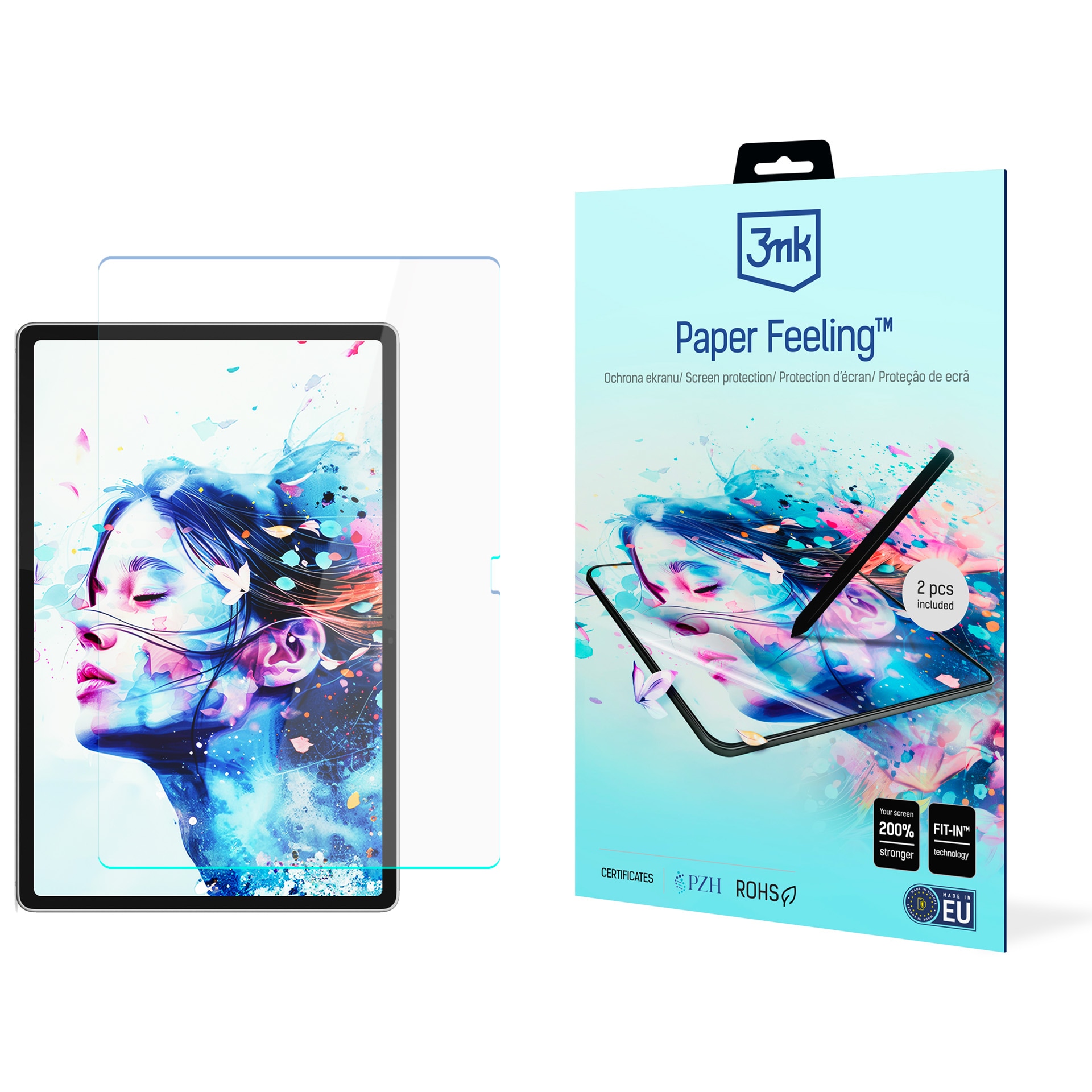 3mk Paper Feeling -suojakalvo Lenovo Tab Plus Gen. 2 (TB355FU) -laitteelle