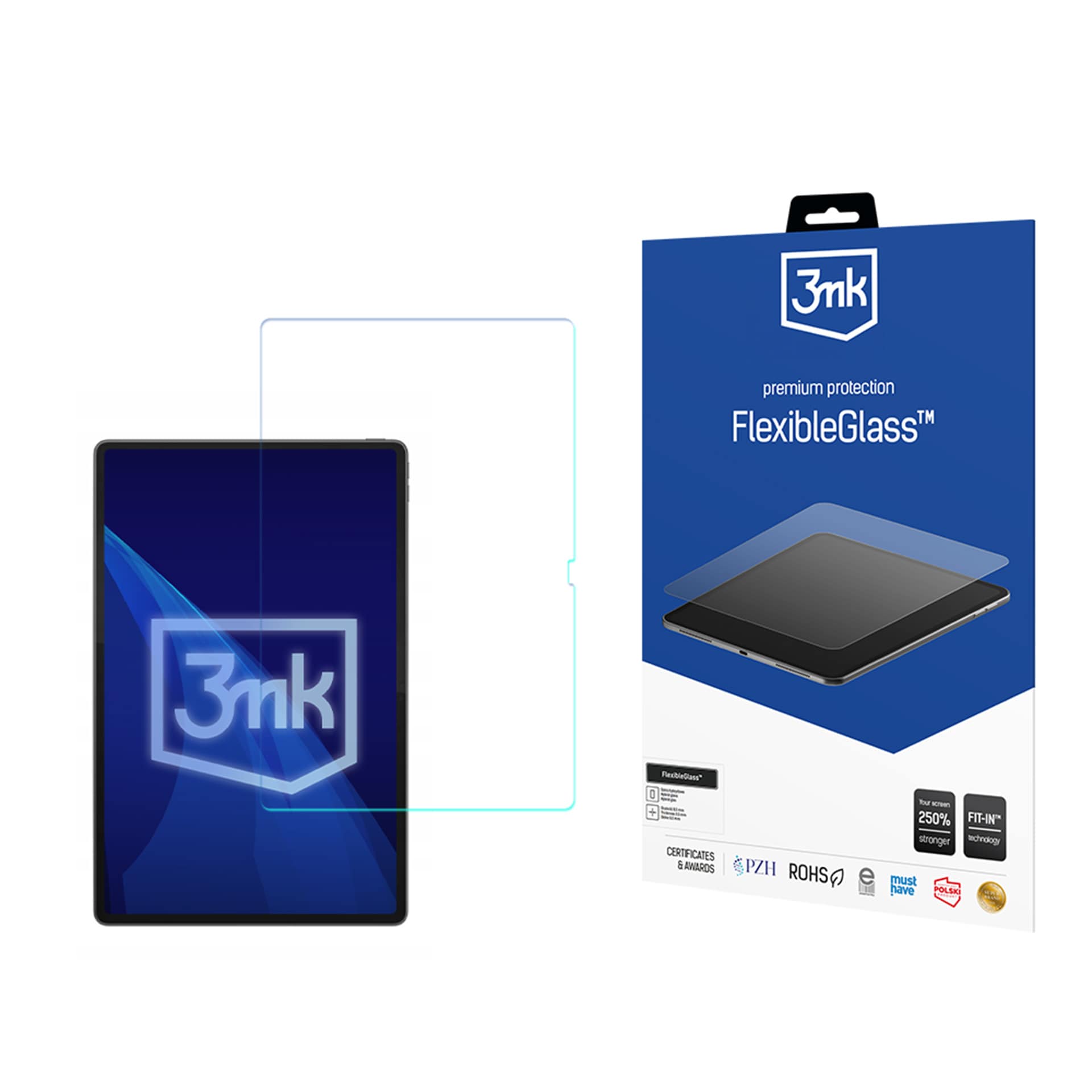 3mk FlexibleGlass™ -hybridilasi Lenovo Idea Tab Pro 2. sukupolvi (TB390FU)