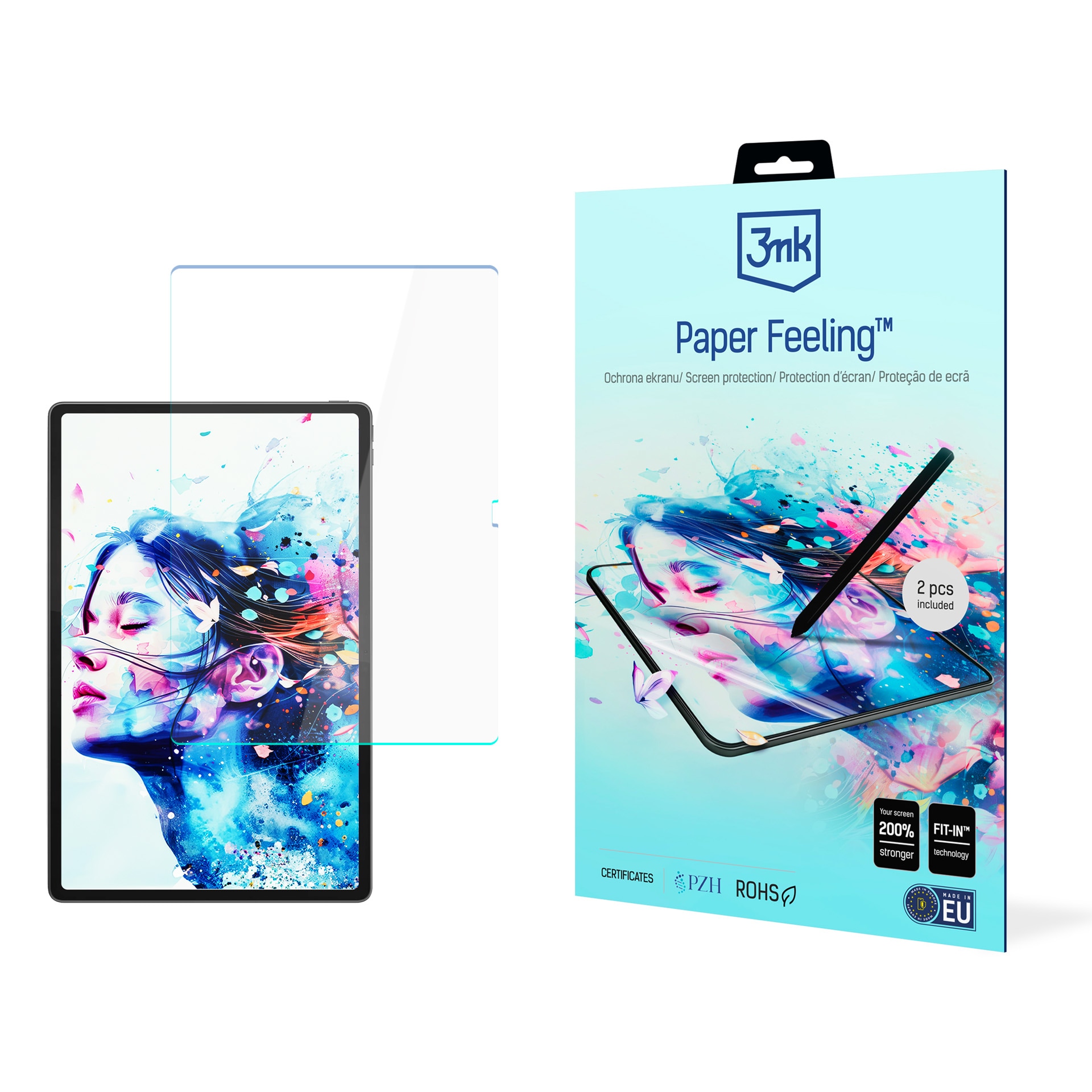 3mk Paper Feeling -suojakalvo Lenovo Idea Tab Pro Gen. 2:lle (TB390FU)