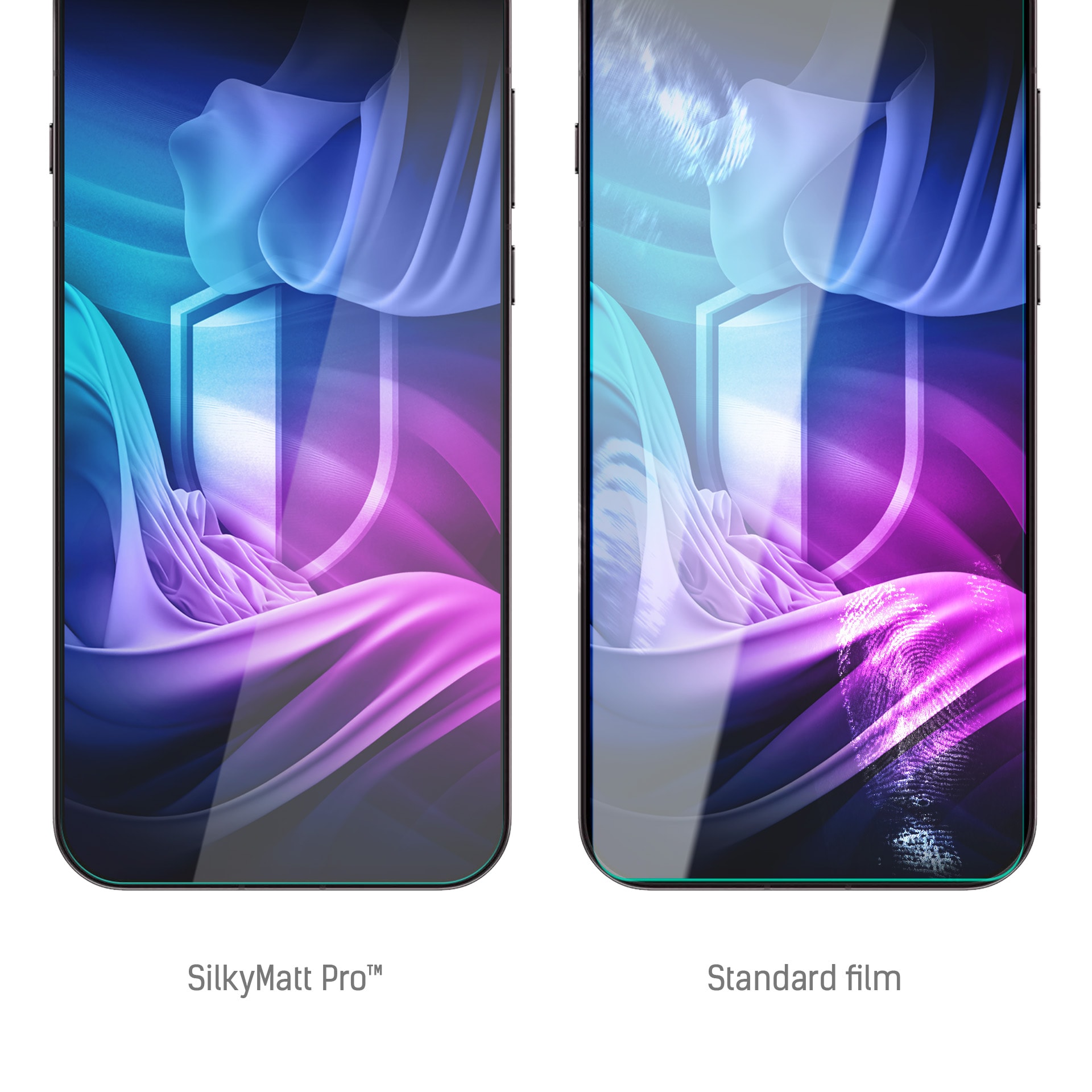 3mk SilkyMatt Pro™ -mattakalvo Oppo Find X9 Pro -puhelimelle