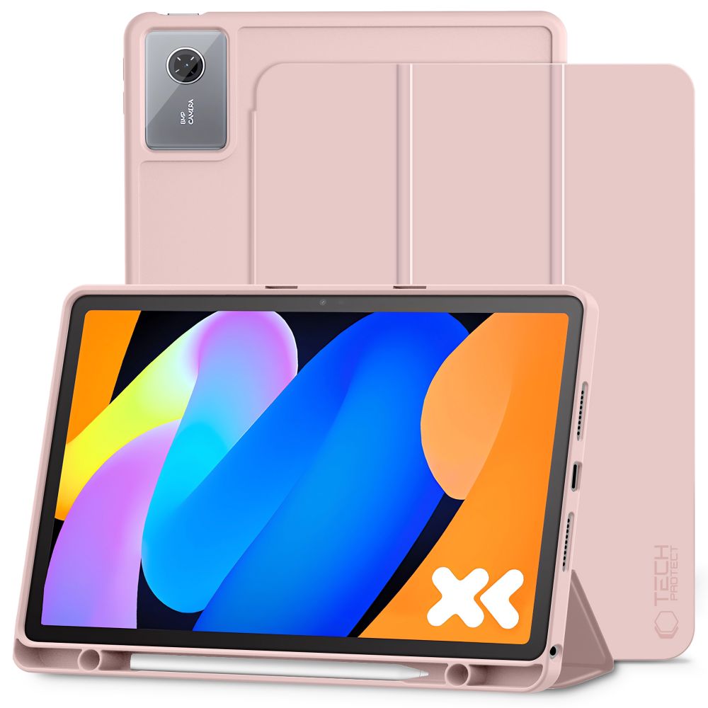 Tech-Protect SmartCase -kynäkotelo Lenovo Idea Tab / K11 Gen. 2 11,0 TB-336 - vaaleanpunainen