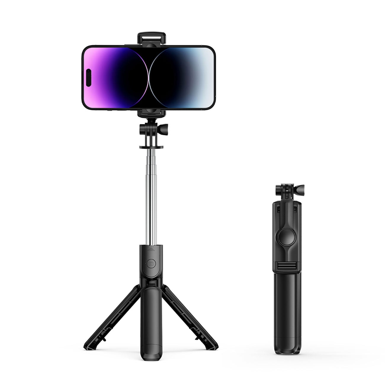 Selfiekeppi Orico SPV68 minijalusta, Bluetooth, 360 asteen kierto, 68 cm – musta