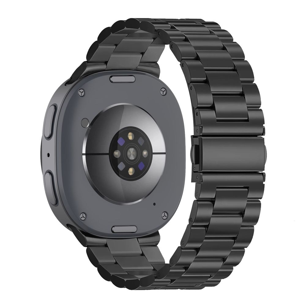 Tech-Protect ruostumaton teräsrannekoru Samsung Galaxy Watch 40/44/46 mm - Musta