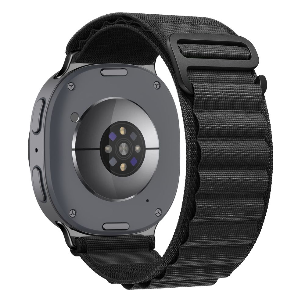 Tech-Protect Nylon Pro -ranneke Samsung Galaxy Watch 40/44/46 mm - musta