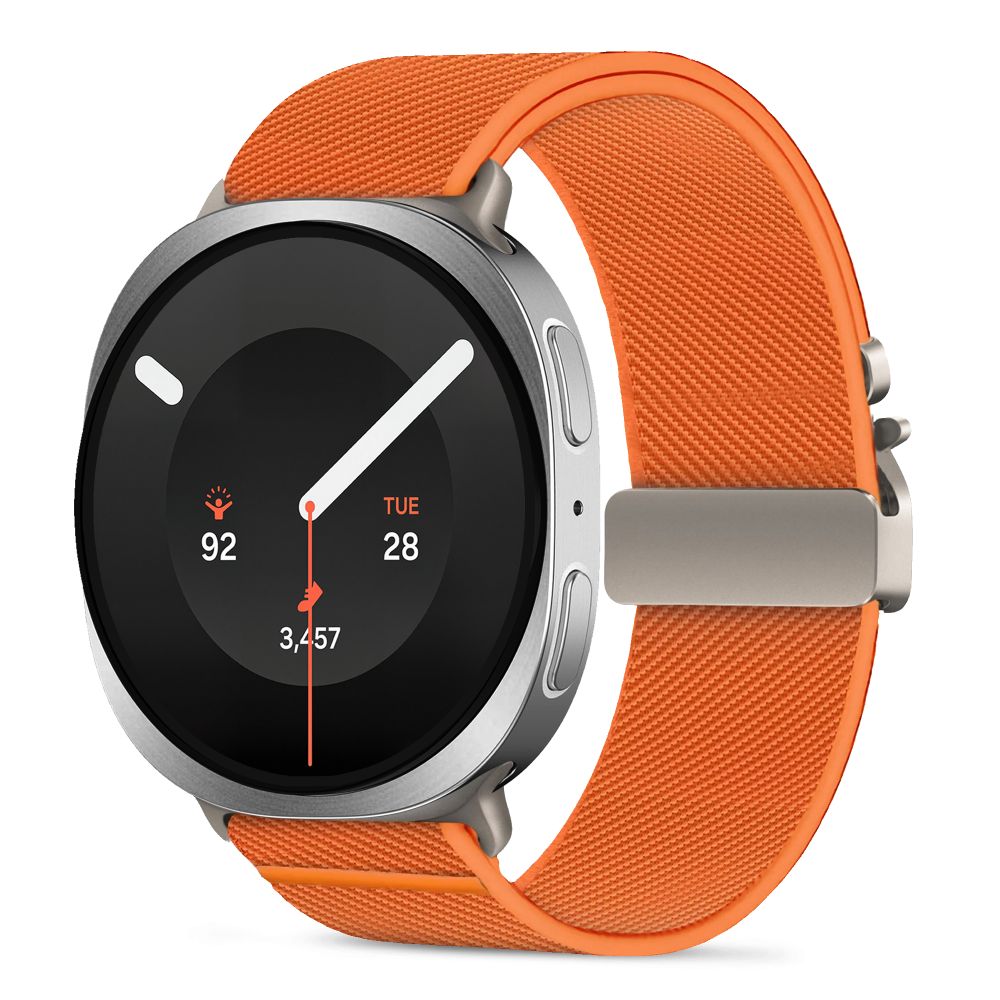 Tech-Protect-nylonhihna Samsung Galaxy Watch 40/44/46 mm - oranssi