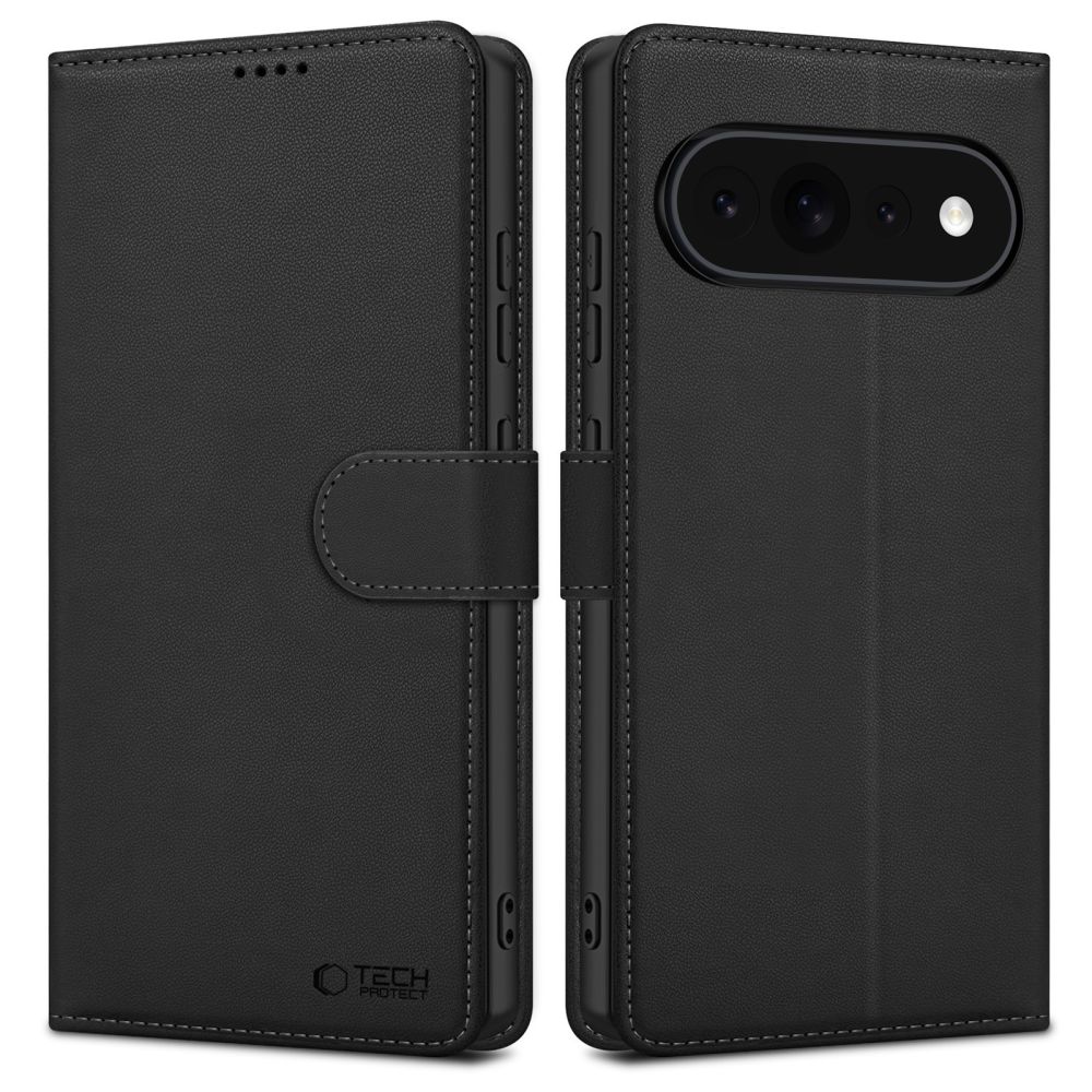 Tech-Protect -lompakkokotelo Google Pixel 11 / 11 Pro - Matti musta